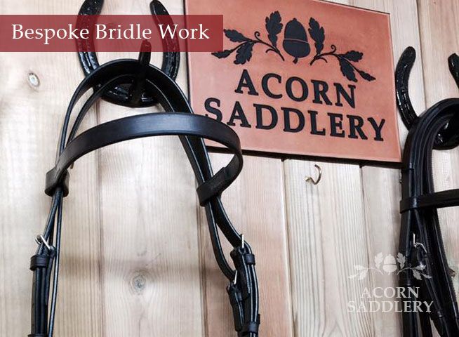 Acornsaddlery's tweet photo. Creating bespoke, handmade bridles is something we have specialised in for over 30 years. Our bridles are made from the finest hides, that are selected in person, and are finely stitched to make that all important impression in the Show Ring. 🏇 More info: https://t.co/YANbi8yd0b https://t.co/9VHsrpaiBE