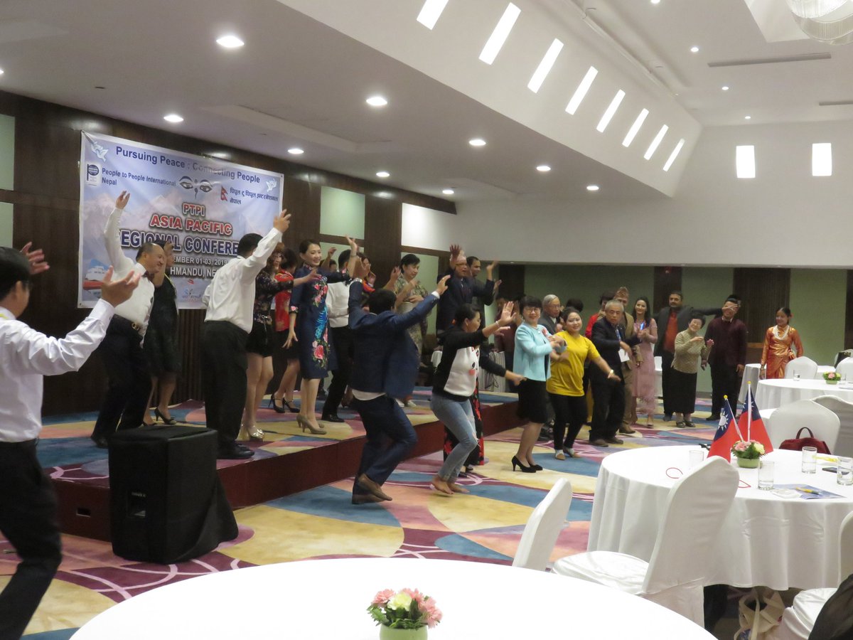 Fun start to the 2019 <a href="/PTPI/">PTPI</a> Asia Pacific Conference in #kathmandu. Tonight we began with a sampling of cultures. It involved a fair amount of dancing but that shows how much we all have in common regardless of nationality. #PTPI #APC2019