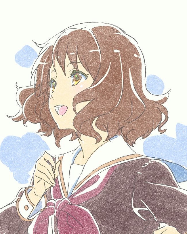 黄前久美子 「どうしても描いてみたくなった。 」|下谷智之のイラスト
