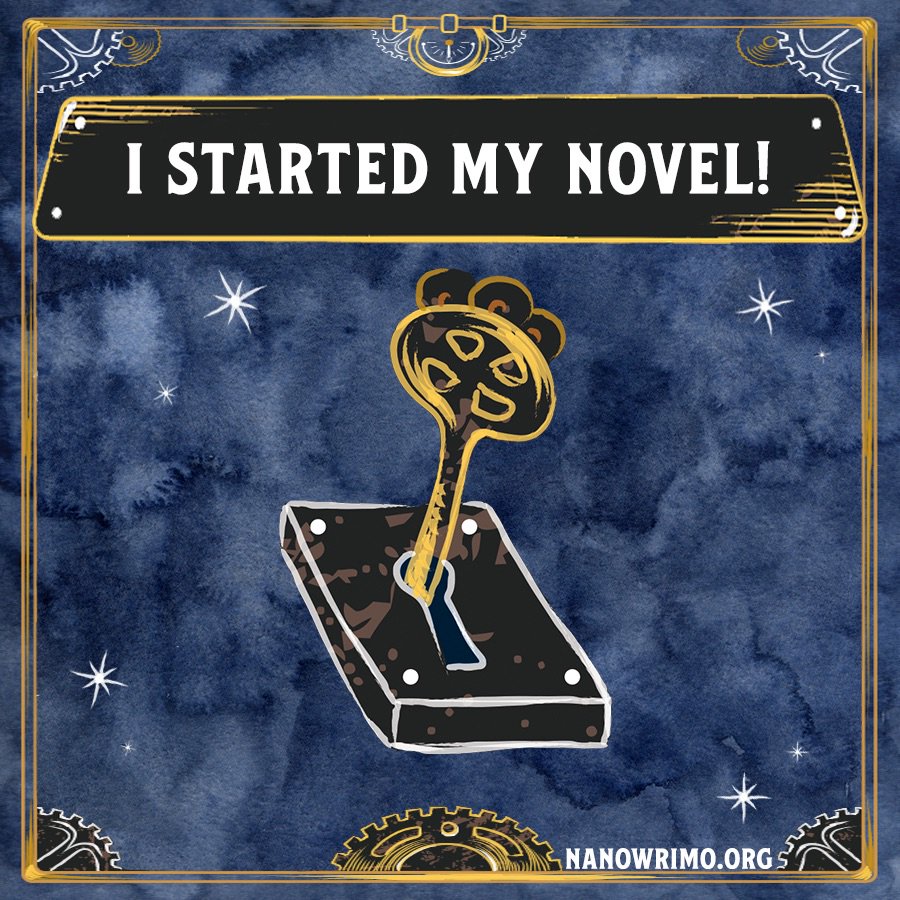 Image result for nanowrimo badges 2019"
