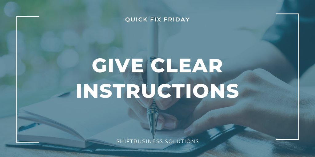 hustlesmarterco's tweet image. Even if the task process seems obvious to you, make sure to include instructions with each task you delegate. 

It&apos;s a proactive strategy that both you and your employees will appreciate.

#quickfixfriday #socialmediamarketing