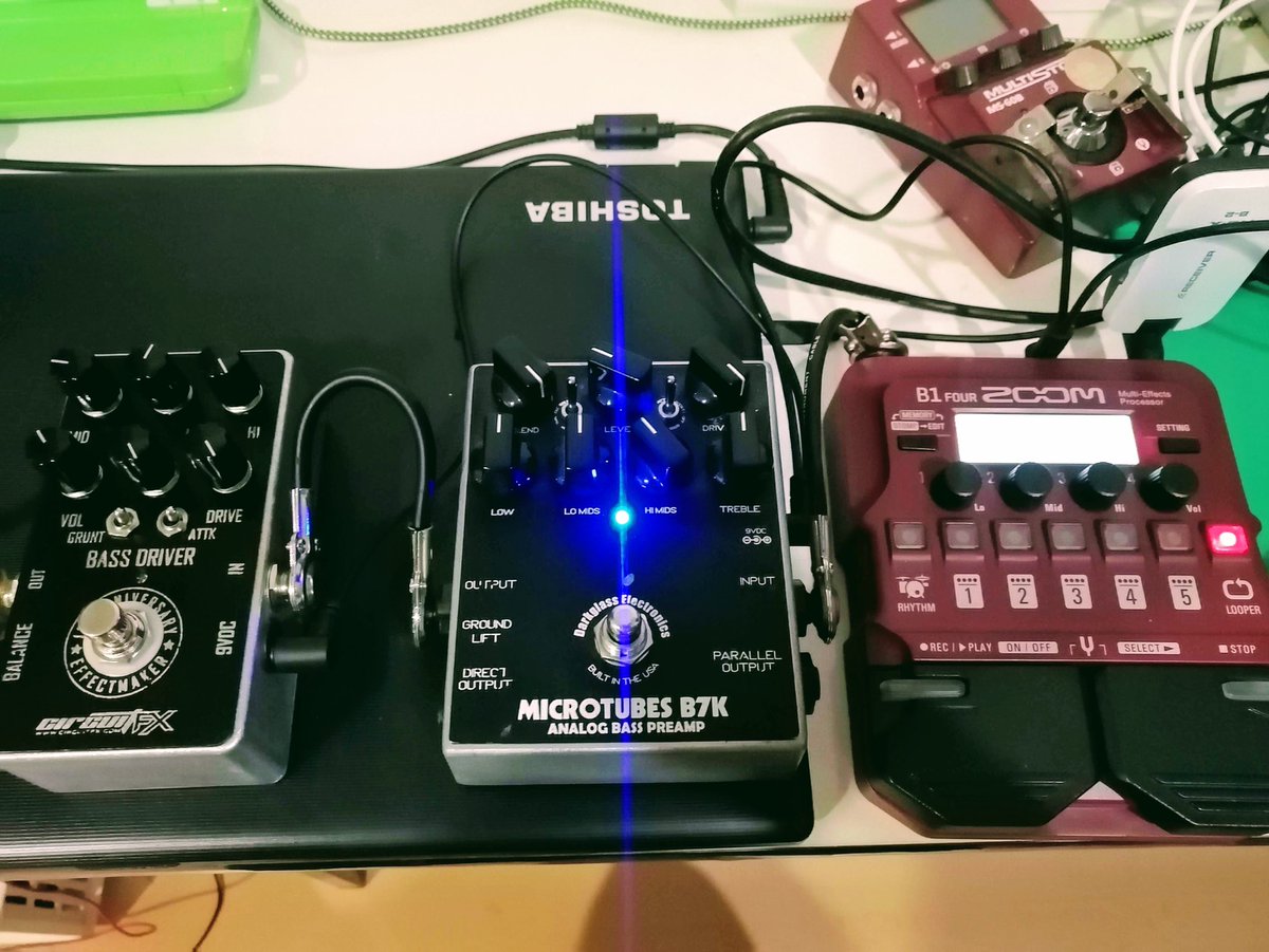 こないだ出来の良いBOSSのクローンペダルのレビュー、好き勝手にしたら