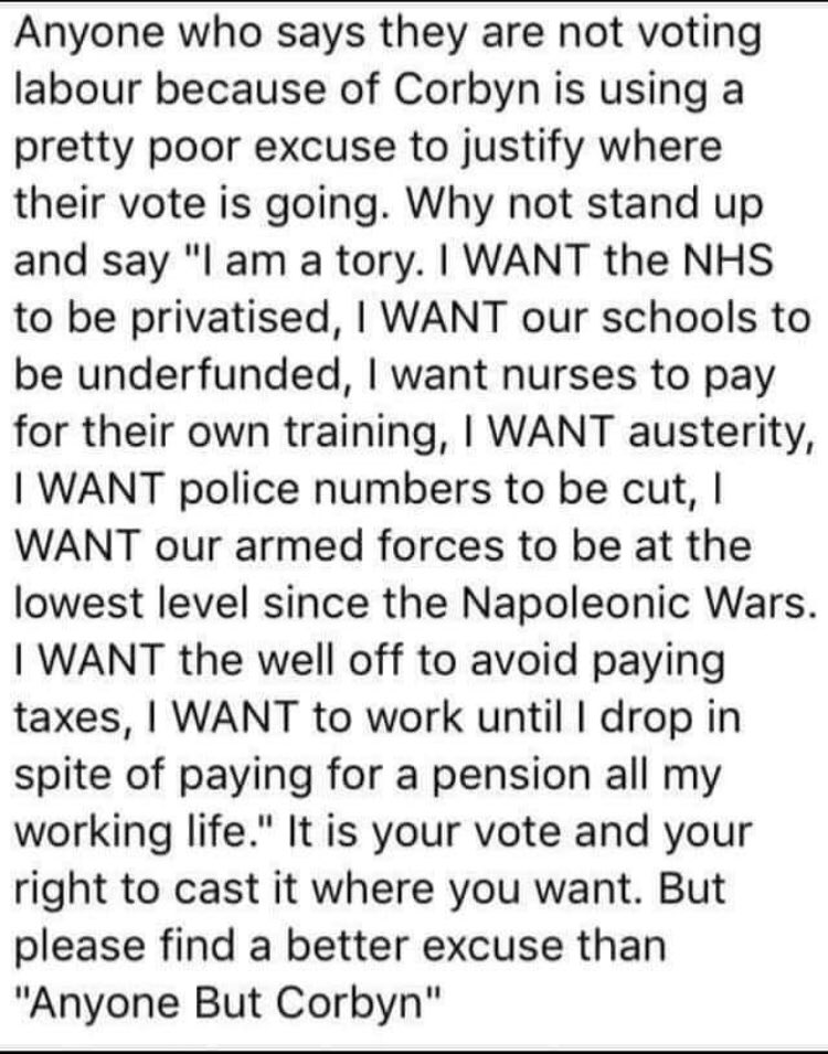 PEOPLEpowerGal's tweet photo. @Rachael_Swindon Exactly, they should just be honest because *this* is what they’re really saying! #GTTO #DWPdead #ToryDeathToll #Austerity #Privatisation #WASPI etc etc etc https://t.co/zgMUPuVNj1