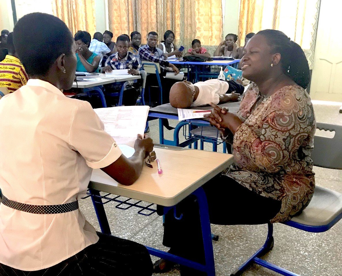 SickKidsGlobal's tweet photo. The final cohort of 172 nurses have begun their one-year paediatric nursing education program across training sites in Accra, Tamale and Kumasi, Ghana. https://t.co/Nd2bpqT8S1