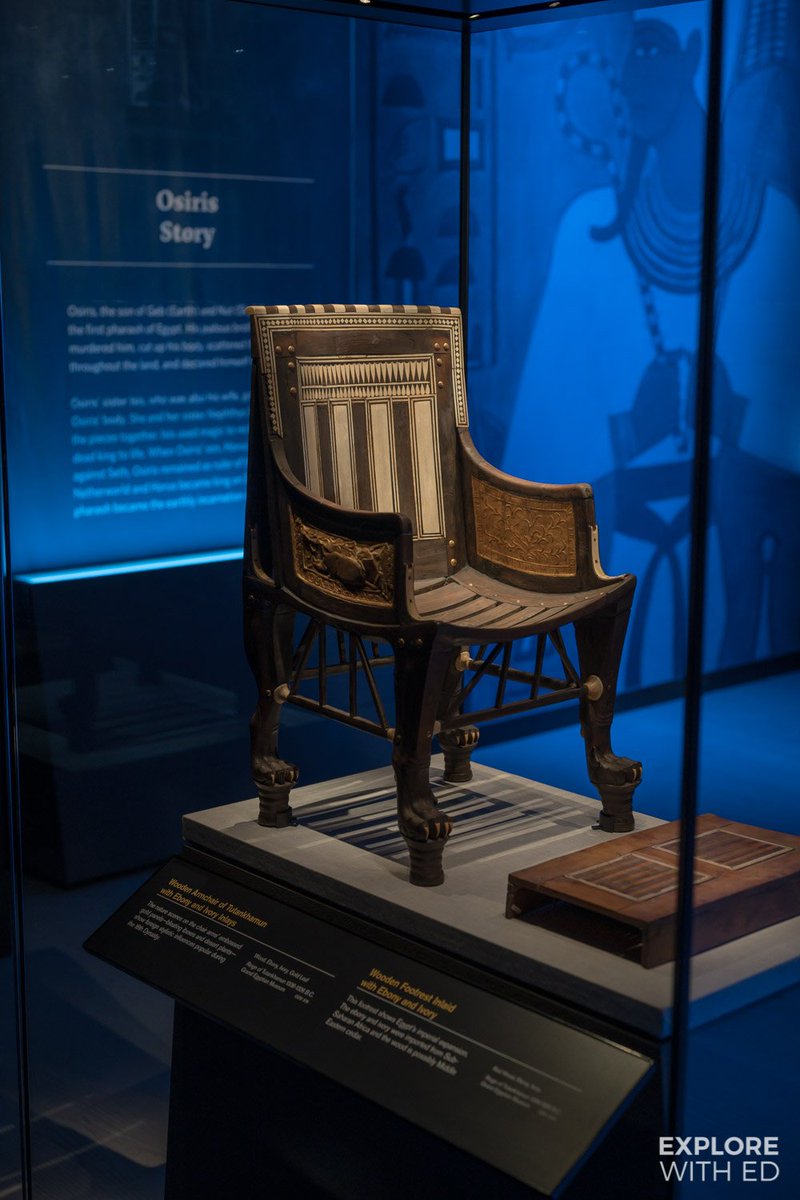 ExploreWithEd's tweet photo. Fascinating day at the @TutankhamunLDN launch with @VikingCruises #ad. Open until May 2020 in @saatchi_gallery, it's the largest collection of the Boy King's treasures outside of Egypt! 😯

#Tutankhamun #London https://t.co/LVrvoKBOi5