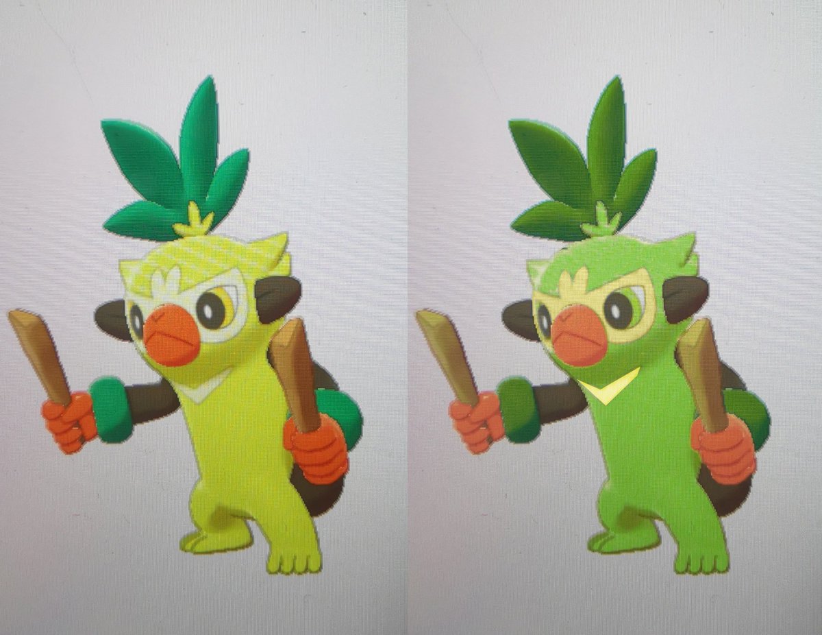 MaxiJMoreno's tweet photo. @CentroLeaks Siguiendo con la idea de que esas filtraciones sean Shiny este podría ser la versión original de Grookey https://t.co/kTNVkW04IB