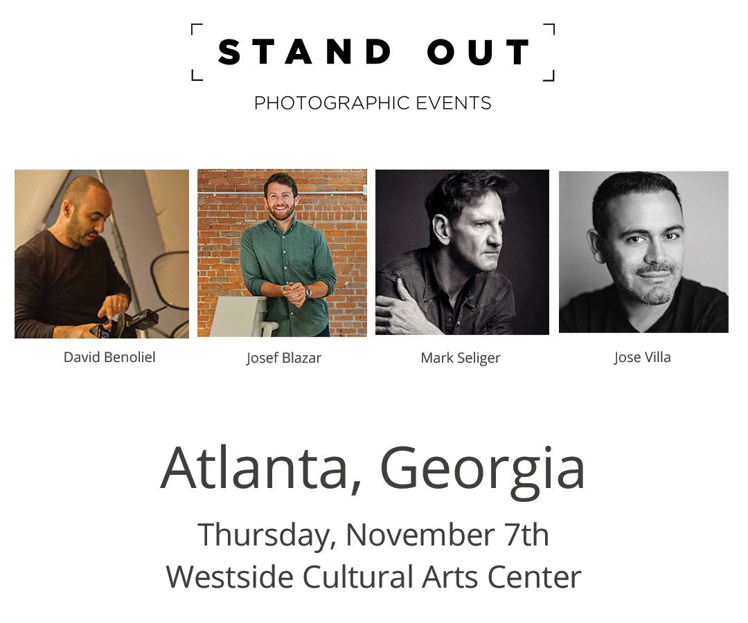 DigitalPhotoPro's tweet photo. STAND OUT is coming to the Westside Cultural Arts Center in Atlanta on November 7th! The event will bring together top-level photographers to share their innovative approaches to the art and business of photography. Join them! #Sponsored  @standoutphotoev 
https://t.co/DQUNzIcFee https://t.co/7ORsGzcCfn
