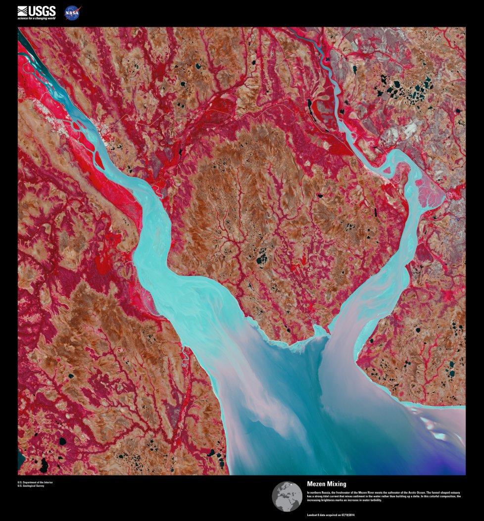 Happy Friday! 

Earth As Art Series 6 is now available at the USGS Store! The Earth as our eyes cannot see it—in creative combinations of visible and infrared light. #USGSStore #EarthAsArt

Find the new series here: ow.ly/cTI350wZA7c