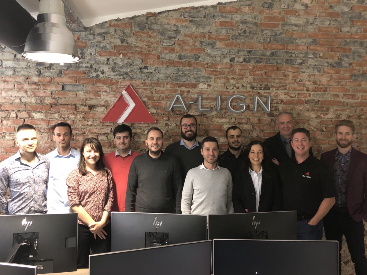 aligncompliance's tweet photo. Здравейте от България (Hello from #Bulgaria)! Scott Price, CEO at A-LIGN, has been visiting new CLIMBERS in Sofia, Bulgaria this week, sharing their importance and impact on our mission to #SecureTheSummit as a global #cybersecurity and privacy solutions provider. https://t.co/EttJ5yiU9b