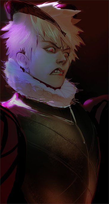 He so angry so he trying to broke my computer 
btw here should be a dress....
it should be kacchan queen in dress and armor but in dress 