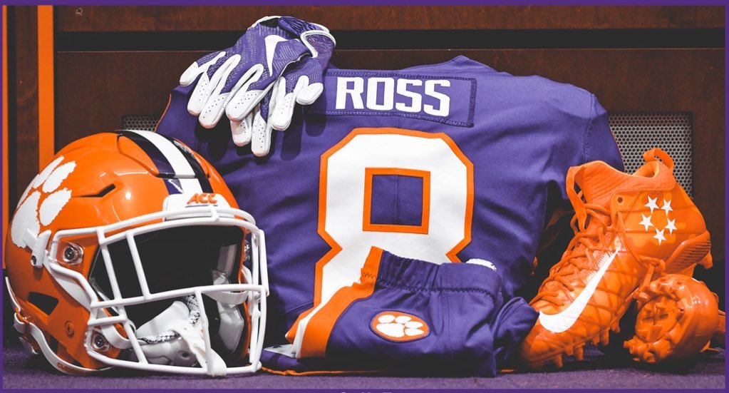 clemson purple uniforms