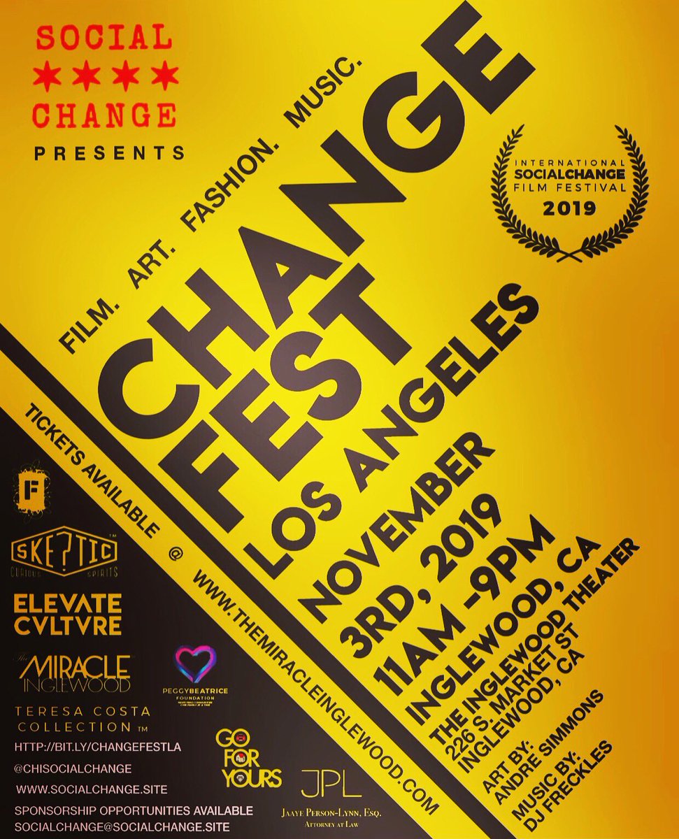 sadeoyinade's tweet image. First Day Back is screening at @chisocialchange this Sunday Nov. 3rd at 2:30 PM. Come join us. For tickets: bit.ly/ChangeFestLA. #firstdayback #changefest #inglewood #shortfilm #artandactivism