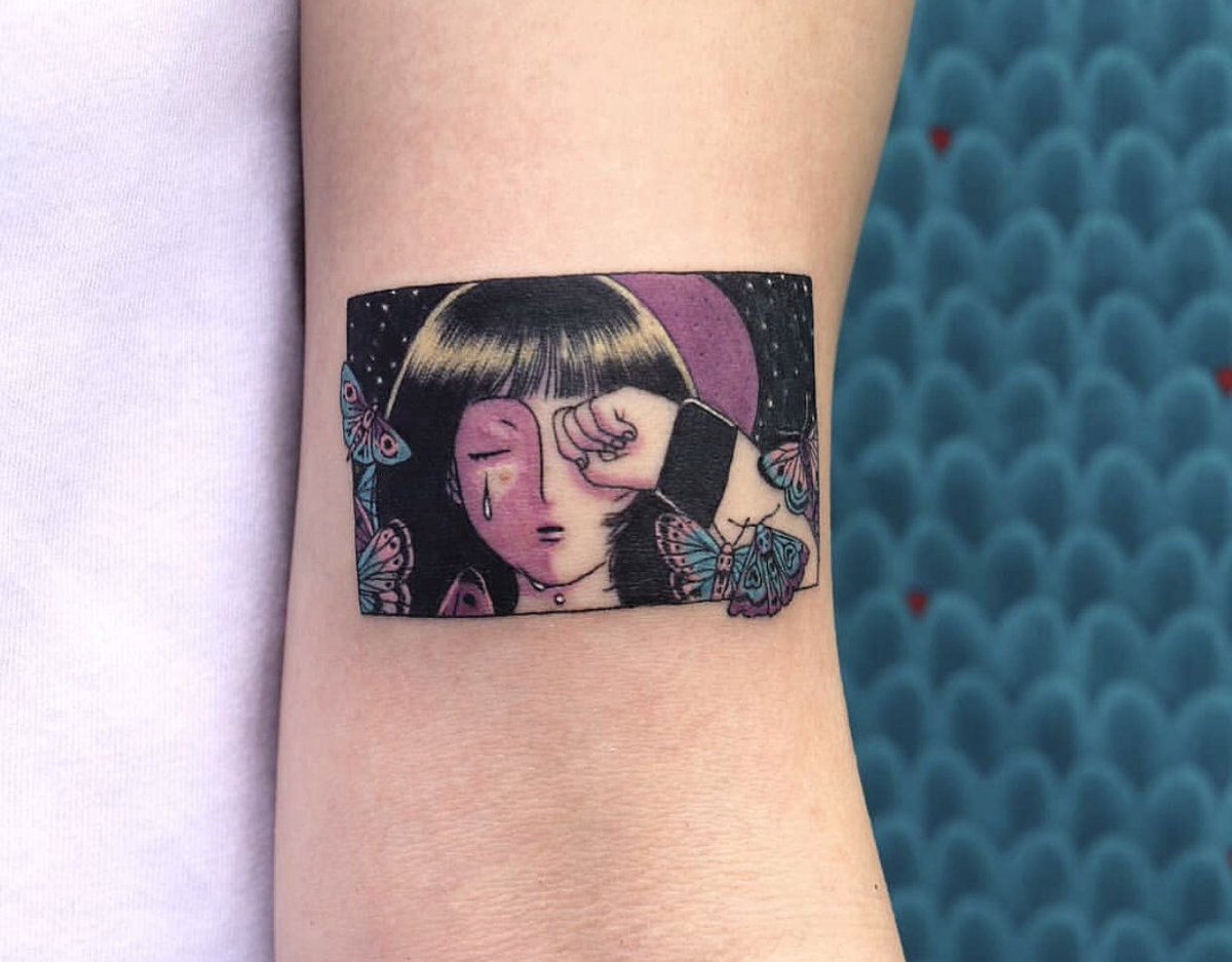GUNSH0KU's tweet photo. ig: yeagee_tattoo https://t.co/3VQdaOQq1k