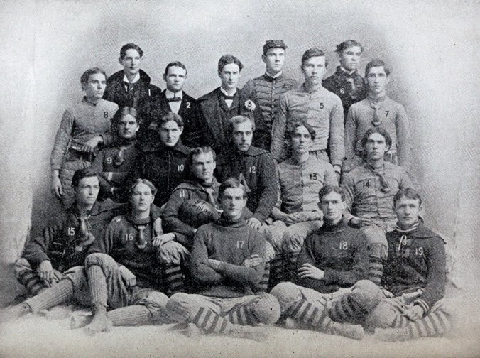 In 1897, Clemson’s colors changed to a washed orange and purple, believed by some to be from faded old Auburn jerseys “borrowed” by Riggs. The jerseys and striped stockings are what many say led to the Tigers nickname, while others attest Riggs brought that from Auburn as well.