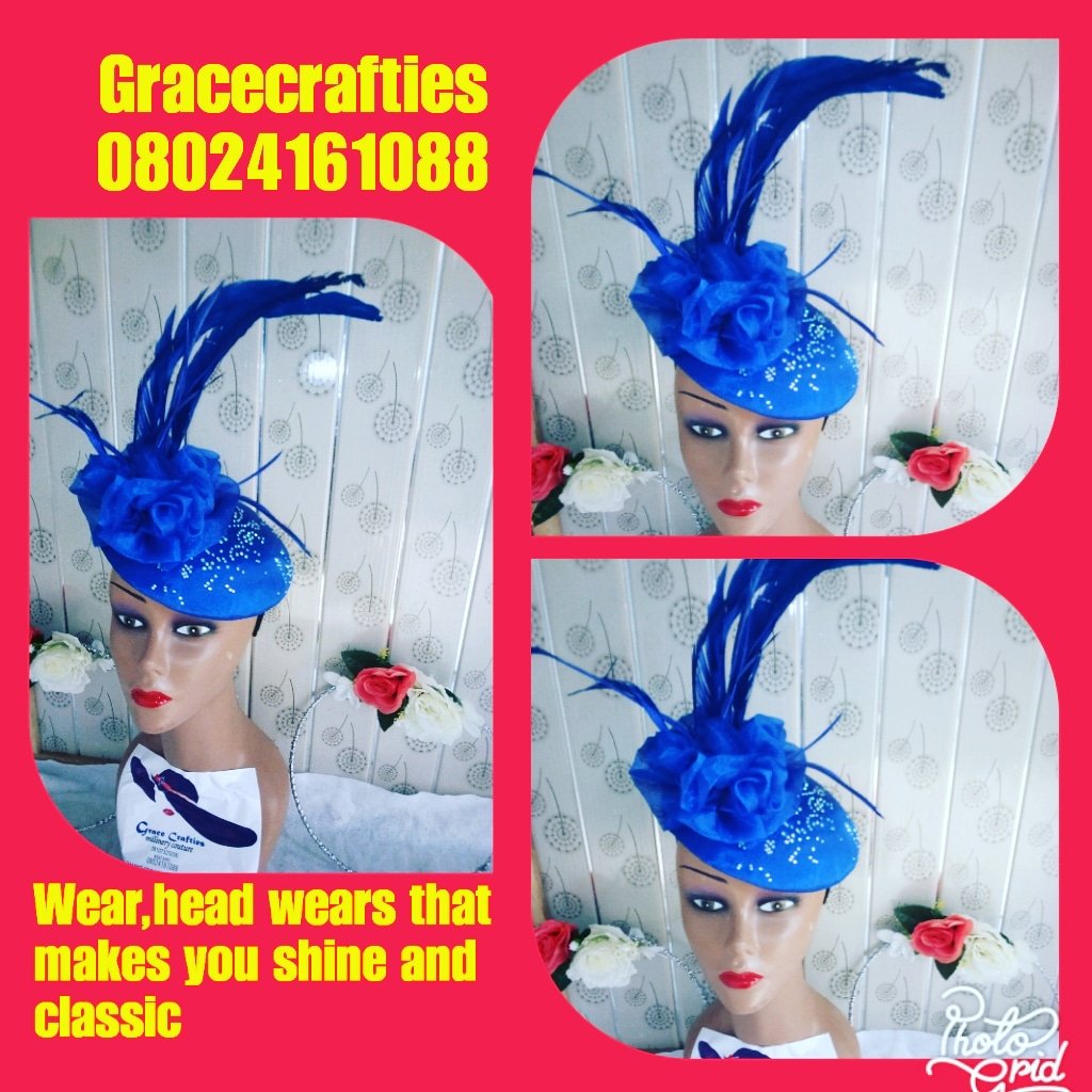 Gracecrafties1's tweet photo. Hot sauce,
Royal blue 
That carries class https://t.co/NWT1cGTmCL