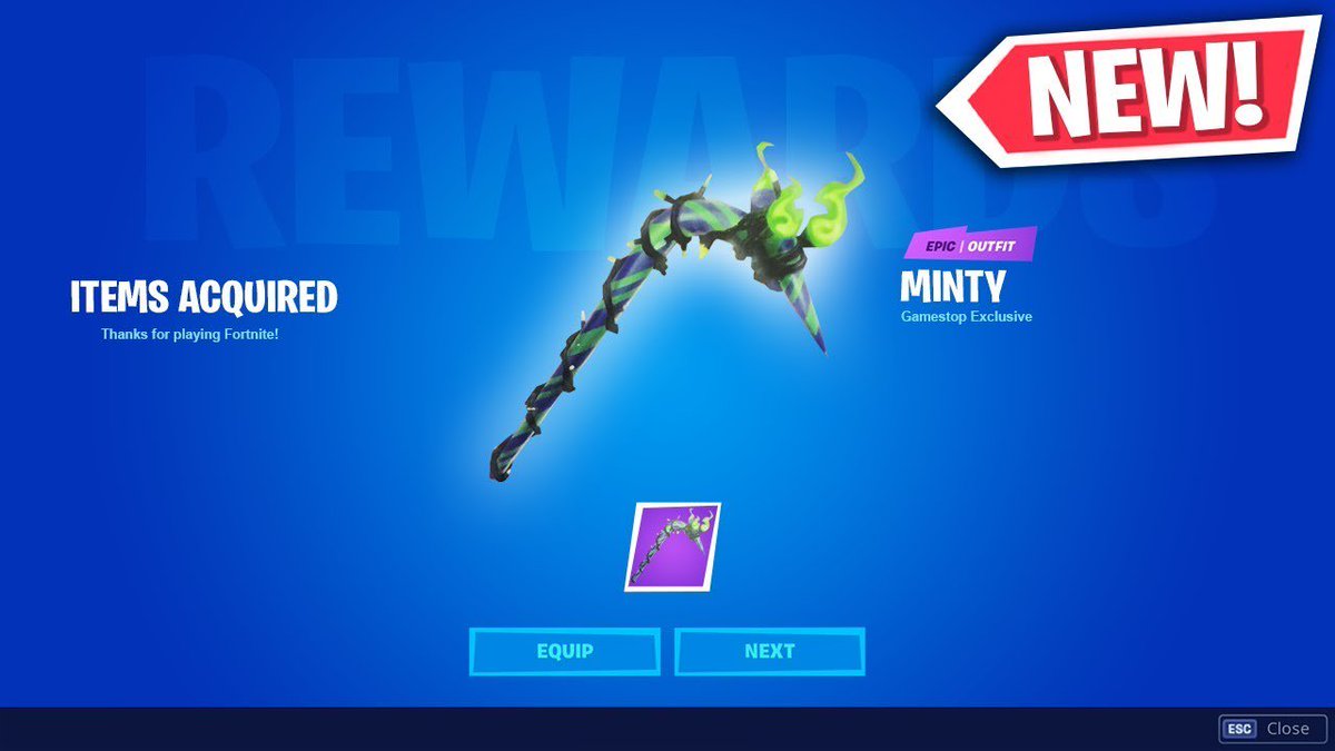 MINTYPICKAXEGOD's tweet photo. 😱 Minty Pickaxe Giveaways still going! 😳 You must like, retweet this tweet and FOLLOW to be eligible🤗

Don’t want to wait?  You can buy a code for CHEAP!  DM ME TO BUY! #MINTYPICKAXE #FORTNITE #GIVEAWAY #MINTYPICKAXEGIVEAWAY #MINTYPICKAXEFORSALE #MINTYPICKAXECODE https://t.co/lngKsgurAL