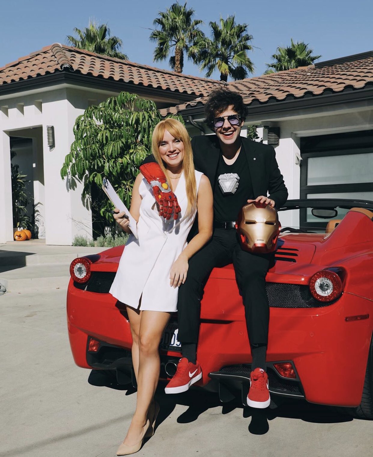 david dobrik ferrari model