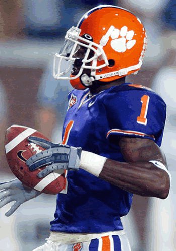 Bowden was fond of the purple pants, and had the team wear them 4 more times over the next season and a half, going 1-3, but it wasn’t until 2003 that purple made its full return to the uniforms, when, for the first time since 1992, Clemson donned purple jerseys at Georgia Tech.