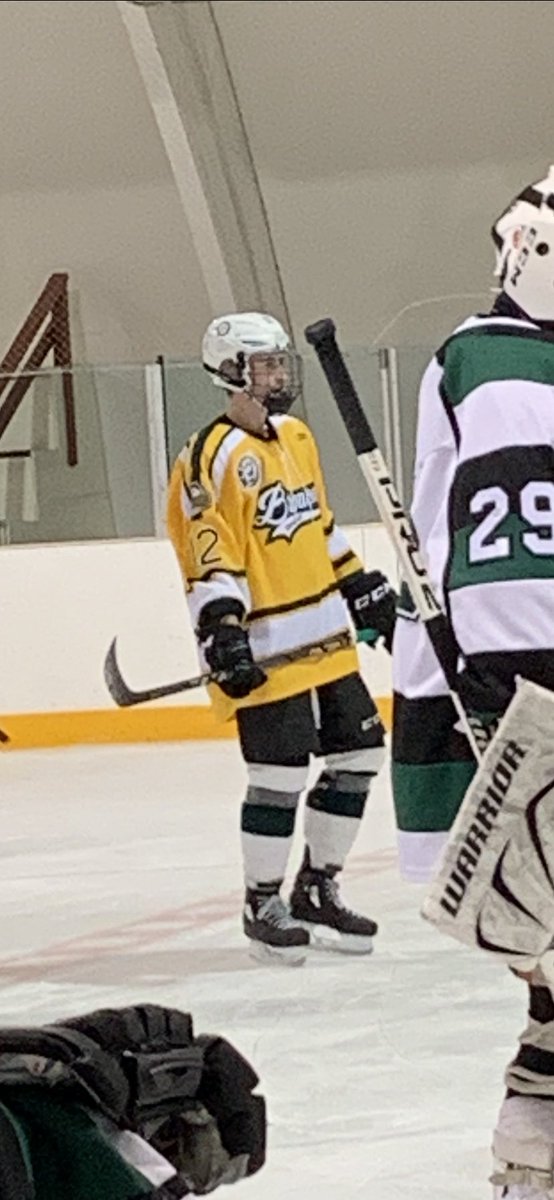 One of our players got to honor his best friend tonight in warm ups tonight #weplayforthem #humboldtstrong