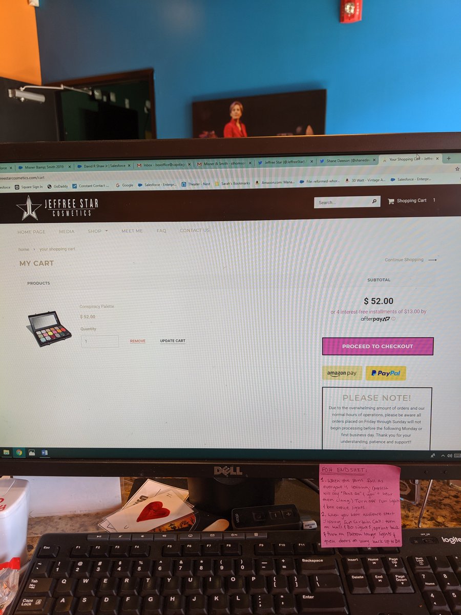 #ShanexJeffree <a href="/shanedawson/">Shane Dawson</a> <a href="/JeffreeStar/">Jeffree Star</a> I get to the checkout screen and it crashes everytime! Sad!