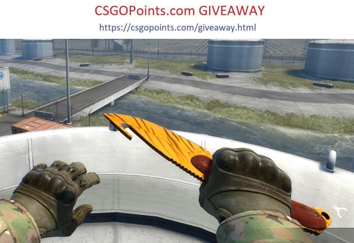 #CSGOGiveaway #Giveaway #CSGO #CSGOSkins #KnifeGiveaway

★ Gut Knife | Tiger Tooth (Factory New)

Win a FREE knife! Enter here: csgopoints.com/giveaway.html 😎