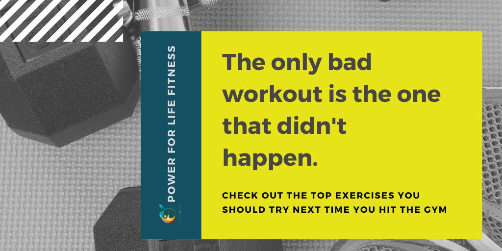 PowerForLifeFit's tweet photo. Have a community gym but unsure of your workout? 

Don't sweat it because we have your back with our latest blog on top exercises you should try next time you hit the gym in your community. https://t.co/9nH5QxJ96D https://t.co/bazFYTc25r