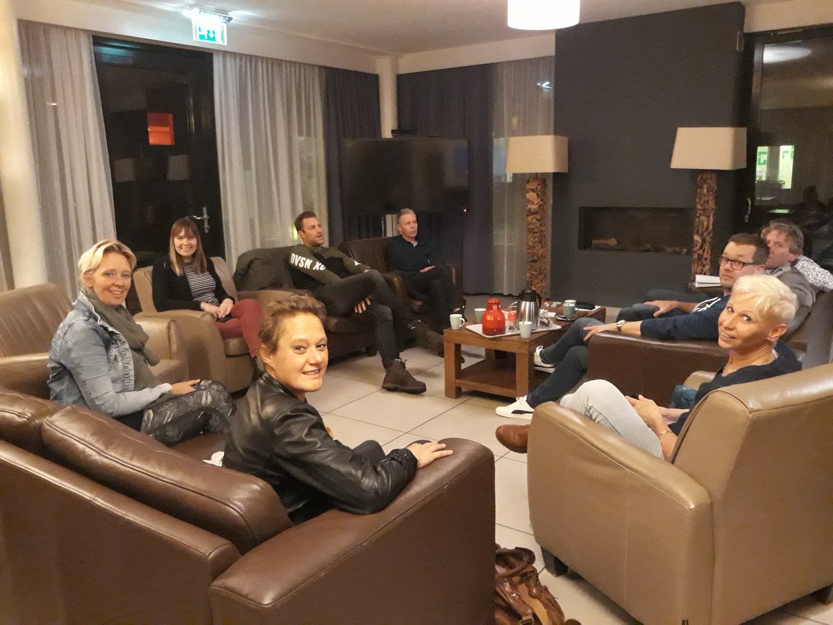 Eerste bijeenkomst van de Hoeve Hazen in de <a href="/RMcD_Hoeve/">RonaldMcDonaldHoeve</a> Wat fijn om weer bij elkaar te zijn en plannen te maken voor <a href="/HomeRide/">Ride Or Stay Home</a> 2020 ##zinin 💪