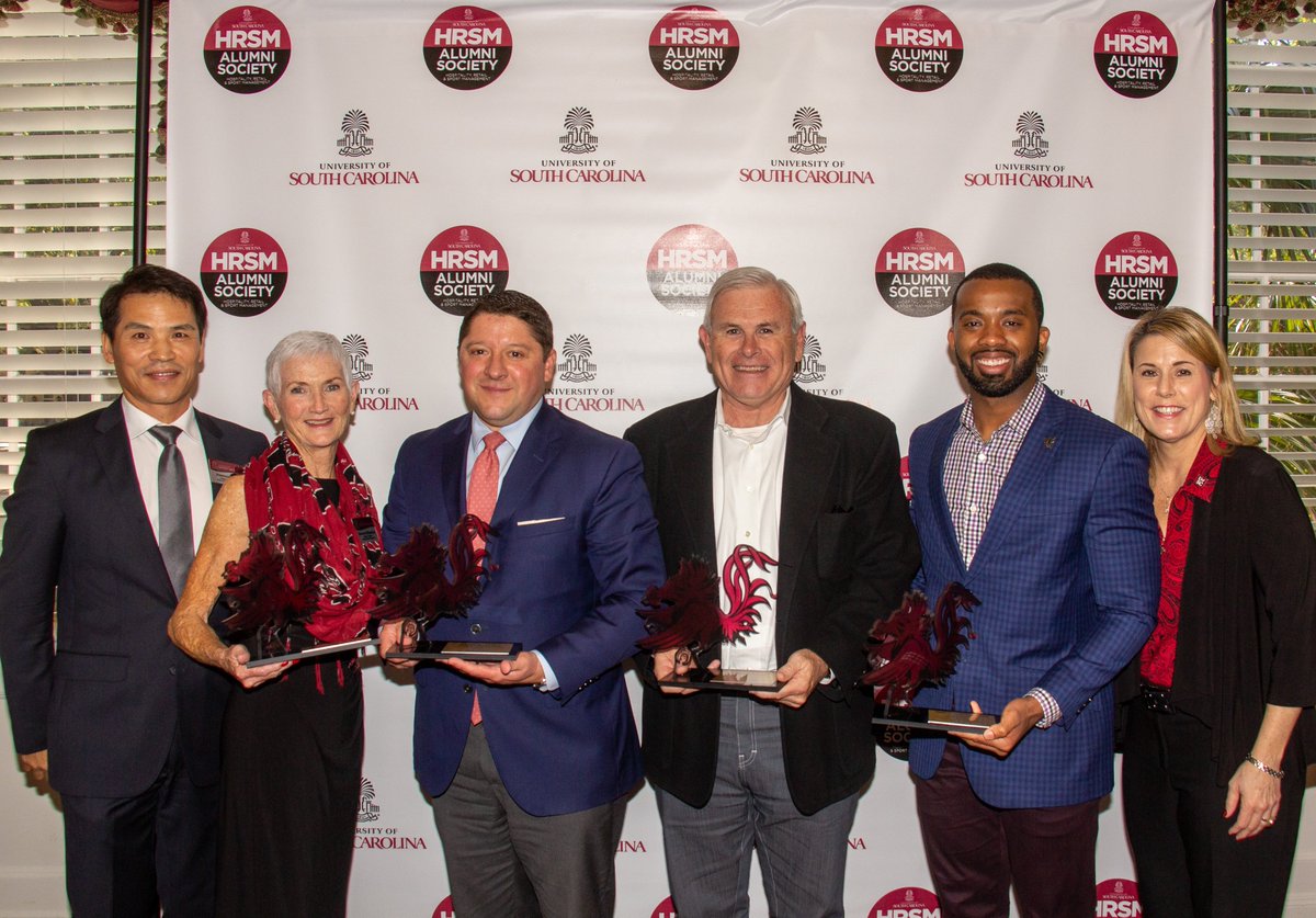 We celebrated the 2019 #UofSCHRSM Distinguished Alumni and Friends of the College Award recipients Friday with a special brunch and ceremony at McCutchen House. Congratulations to all! Click for more photos and info! #ForeverToThee #UofSC #Alumni  facebook.com/pg/UofSCHRSM/p…