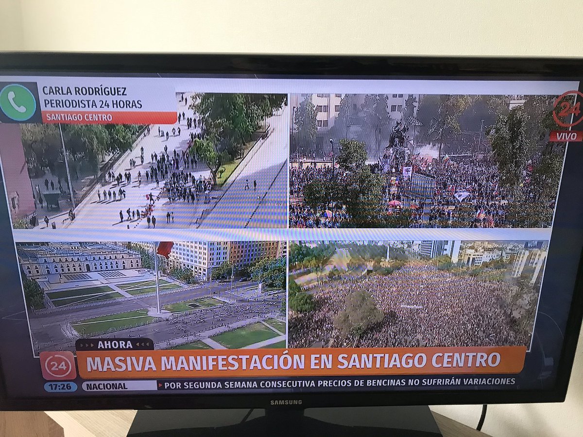 La television abierta haciendose la lesa!!!! #LaMarchaMasGrandeDeTodas