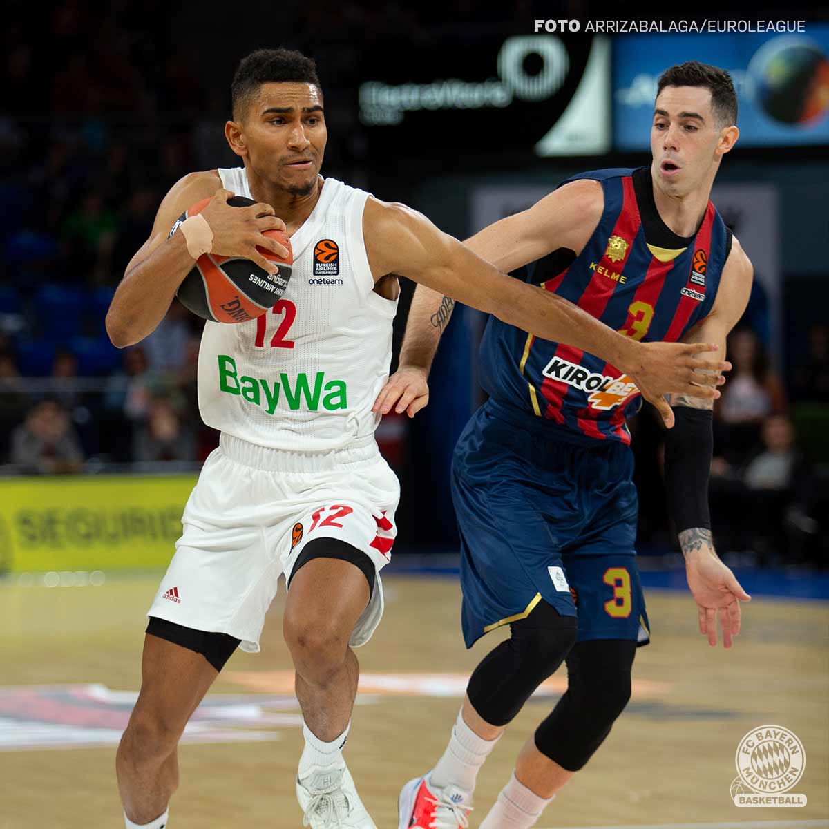 FCBBasketball's tweet photo. 16' | 44-23 | #KBABAY

Ok, now with the right headline, sorry for that... Baskonia leads after 16 minutes.

#FCBB #FCBBlive #EuroLeague #GameON #KBABAY https://t.co/PkRIfhE9Qy