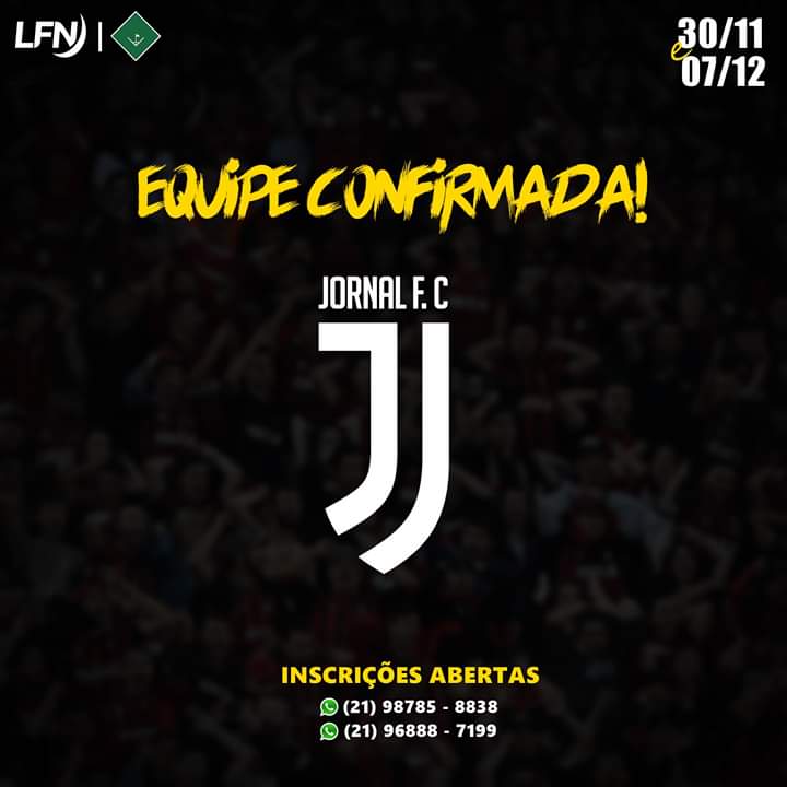 LF_Niteroi's tweet photo. JORNAL FC CONFIRMADO!

A equipe do Jornal FC, não perdeu tempo e já se inscreveu para participar da Copa Relâmpago de Futsal. E você tá esperando o que? Monte sua equipe e venha também fazer parte dessa competição. Vagas Limitadas!

#LFN #CopaNiteroi #Futsal #Niteroi #SãoGonçalo https://t.co/zPxyu7FbVX