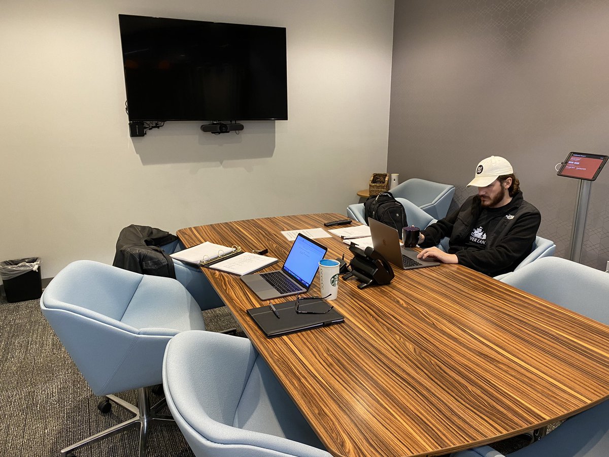 NLFilmProLLC's tweet photo. Hard at work with writer Auguste DeRose Jones on rewrites for #ThisSideUp 📦 #Movie #film #filmmaking #hollywood #romcom #comedy #writing #script #scriptwriting #inspire #create #production #directing #acting #confrenceroom #work #producer #neverlandproductions https://t.co/X2AeSpLqWV