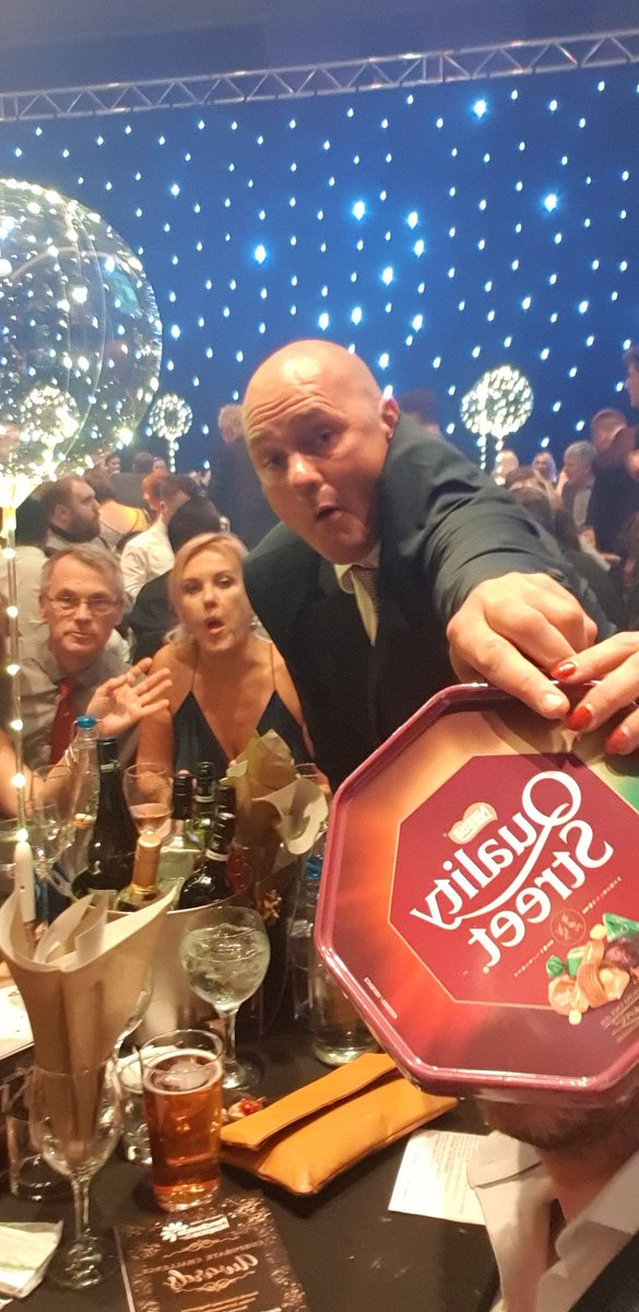 Winning at the raffle!
#pendlesidecorp2019