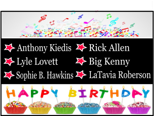 rockandrollts's tweet photo. Born on this day in music, #anthonykiedis #redhotchilipeppers #lylelovett #sophiebhawkins #rickallen #defleppard #bigkenny #bigandrich #lataviaroberson #destinyschild #birthdays https://t.co/3TbE6wbZGB