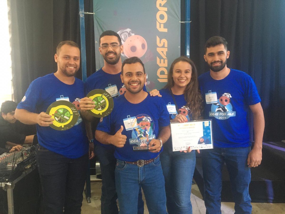 SistemaFaeg's tweet photo. 🎉 3º L U G A R!
👉 Equipe Goiana fica em 3º Lugar no #Vacathon do Ideas For Milk, realizado pela Embrapa Gado de Leite, em Juiz de Fora (MG).
#SistemaFaeg #SenarGoias https://t.co/graQ7JG94q