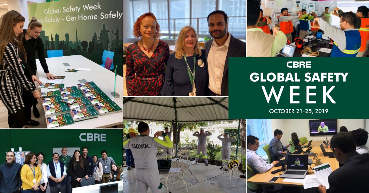CBRE on Twitter "Last week we celebrated Global Safety Week with