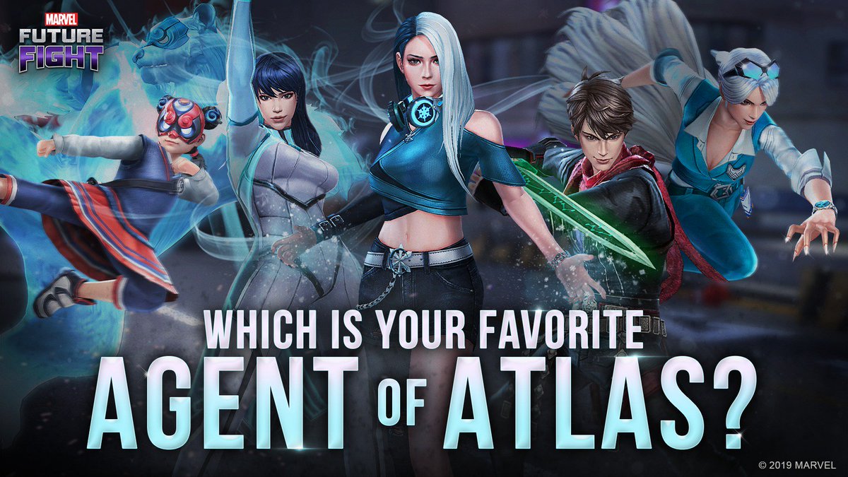 The v550 update features both new looks and new team members for the #AgentsofAtlas. Tell us which new Agent or uniform you are enjoying the most! #MARVELFutureFIght