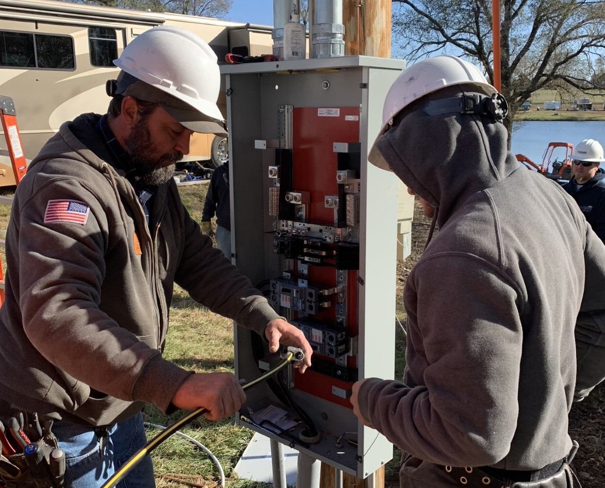 Laven Electric on Twitter "This team got a full day in by lunch lunch