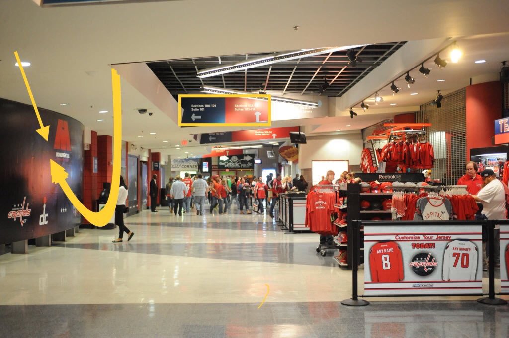 DisplacedSabres's tweet photo. Join us tonight during the 2nd intermission in DC in front of the DC sports teams mural across from the Caps team store on the 100 LEVEL MAIN concourse for a group photo! Please WAIT 5-10 MINS BEFORE taking the group photo!!! Thanks! Please RT & share! #SabresInDC #Sabres50 https://t.co/G5GoSULEYN