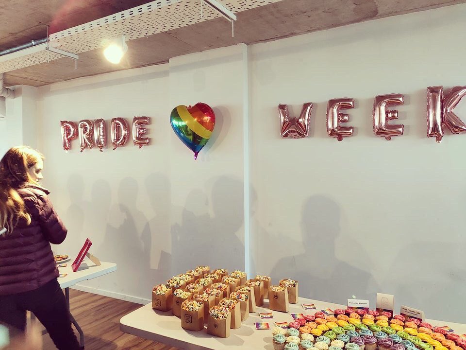 MedalliaArg's tweet photo. 🏳️‍🌈Arrancamos nuestra pride week! 🏳️‍🌈
Primero con una charla de Sergio Freue: “Mi hijo es mi hijo y punto”. 
Luego compartimos un happy hour especial todxs juntxs!
#prideweek #prideweek2019🏳️‍🌈 #pride https://t.co/fTfFZ9BuMq