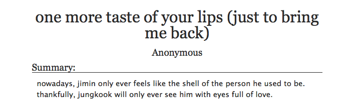 darkandwildfest's tweet photo. day 02 🖤
‣ one more taste of your lips (just to bring me back)
‣ jungkook/jimin
‣ rated mature

https://t.co/r3ai8uTLlj https://t.co/aUVdMGABvB