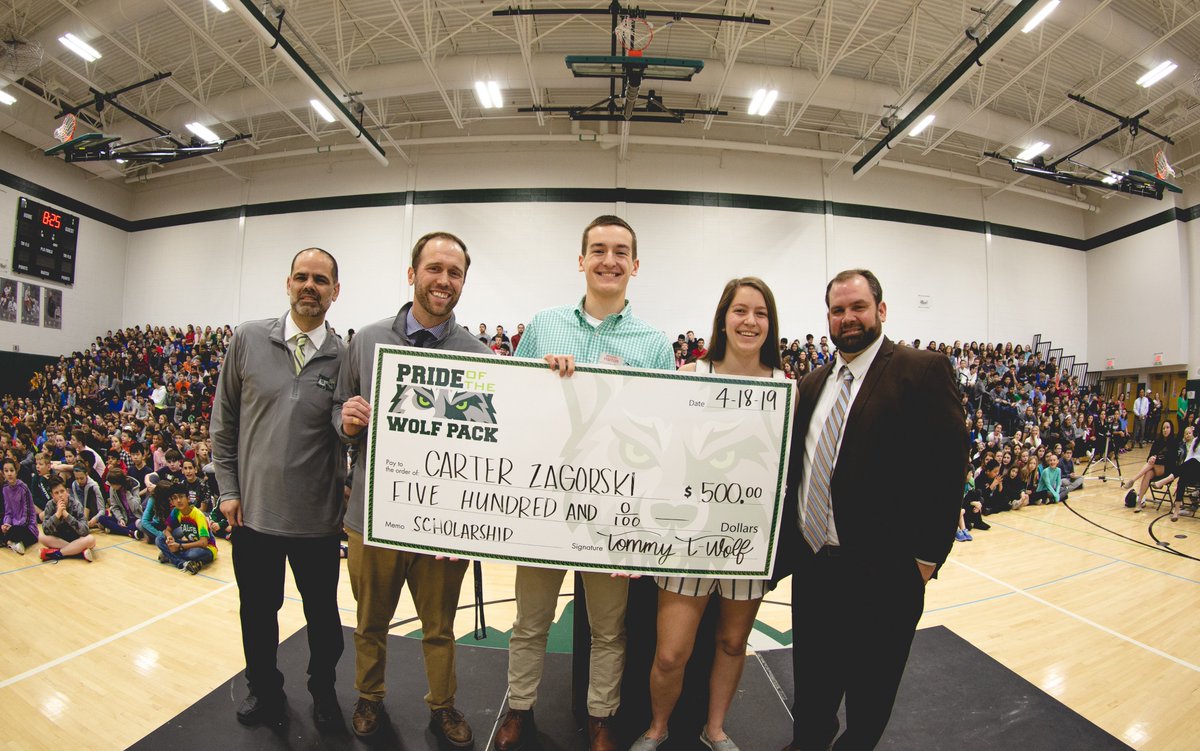 We are very excited to announce our 2nd Annual Pride of the Wolf Pack Scholarship this year!  It will be awarded at our annual assembly to a HS senior who attended Thomas Middle School!  Apply today!  forms.gle/HMkEPkzNFp211j…