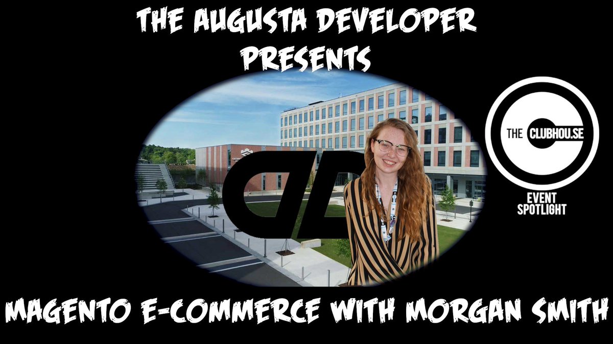 Reminder nerdy folk 🤓💻🧠. On 11/07 from 6-8pm @morganc_smith  will be presenting her talk on Magento E-Commerce🛍. Morgan is the <a href="/_clubhouse/">theClubhou.se</a>'s code bootcamp instructor. Currently, she is working on addressing accessibility in open source projects.