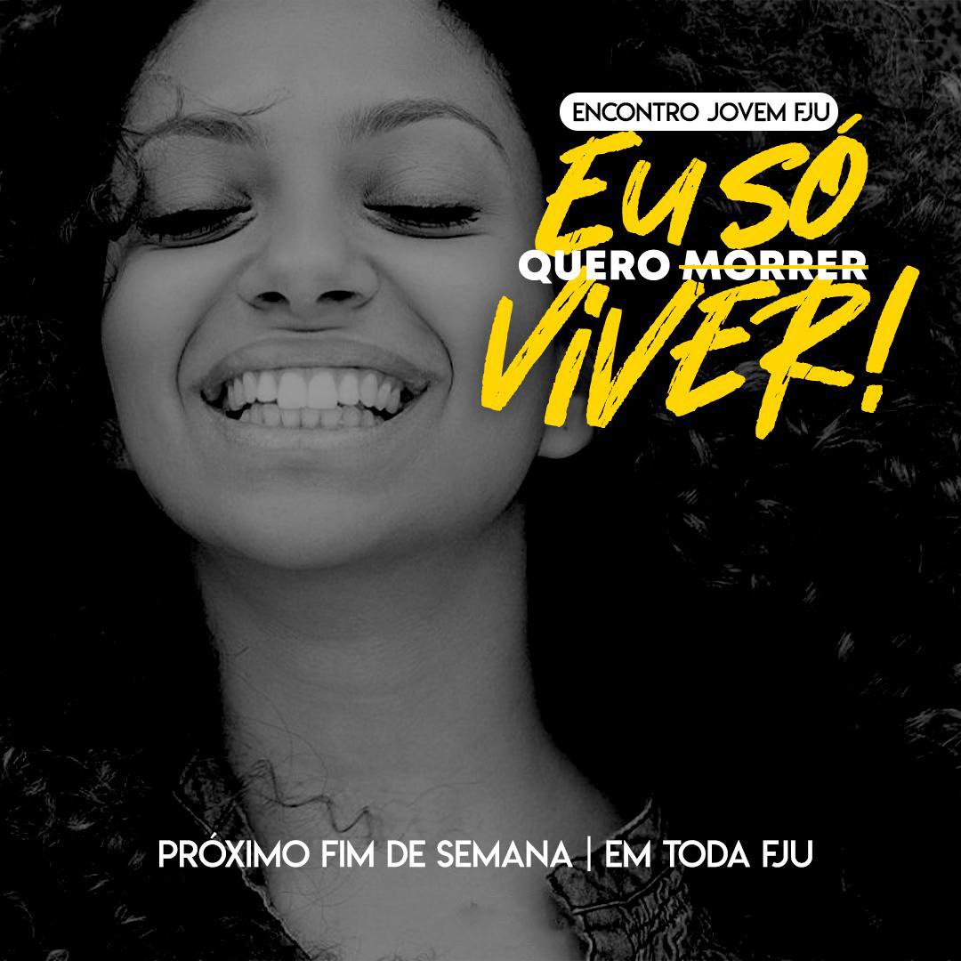 Respire fundo! Não se cobre demais. Acredite que o seu esforço é o suficiente para te fazer vencer!
#EuSoQueroViver
#FJUMG
#FJUSeteLagoas