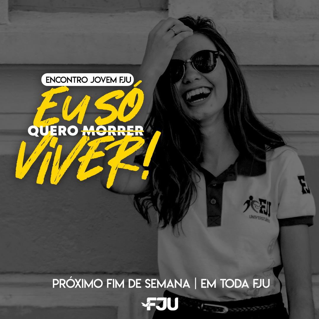 Faça as pazes consigo mesmo. Você é a pessoa mais
importante da sua vida e merece ser feliz!
#EuSoQueroViver
#FJUMG
#FJUSeteLagoas