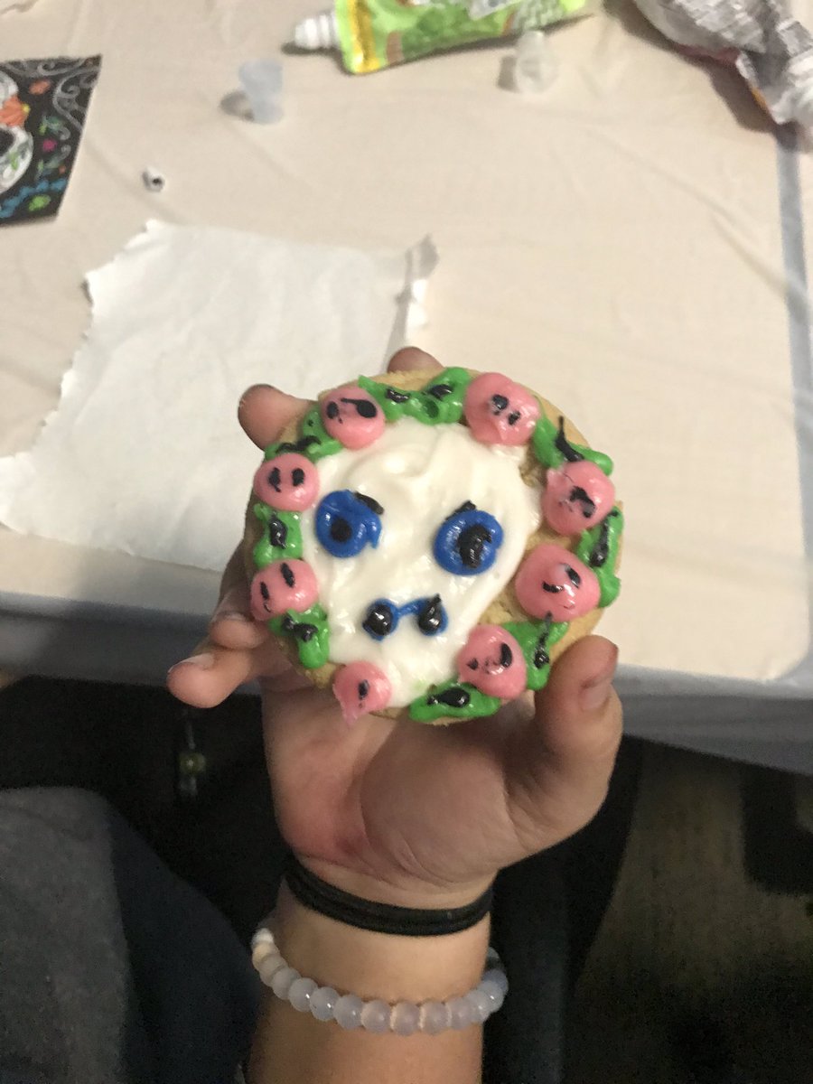 Watching Coco and decorating cookies for Dia de los Muertos <a href="/LeamanJH/">Leaman Junior High</a>