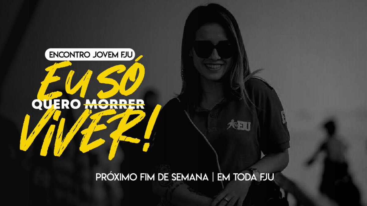 DeidsonE's tweet photo. Enquanto existir vida, ainda há
esperança de construir um futuro
melhor e de recuperar o tempo
perdido.

#EuSoQueroViver
#FJUBA
#FJUFeiraIIBA https://t.co/HqmwTxJmt0