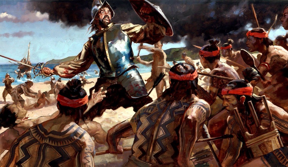 On April 27th, 1521, the Portuguese explorer Ferdinand Magellan was martyred at the Battle of Mactan, while leading the outnumbered Catholic forces of the Cebu Rajahnate against pagan rebels.