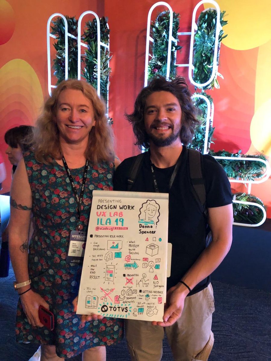 UXLabSP's tweet image. Além de muito aprendizado e troca de conhecimento, está rolando muita anotação visual dos panéis que estamos assistindo no @ILA19Medellin .
#UXLabFAZ #ILA2019