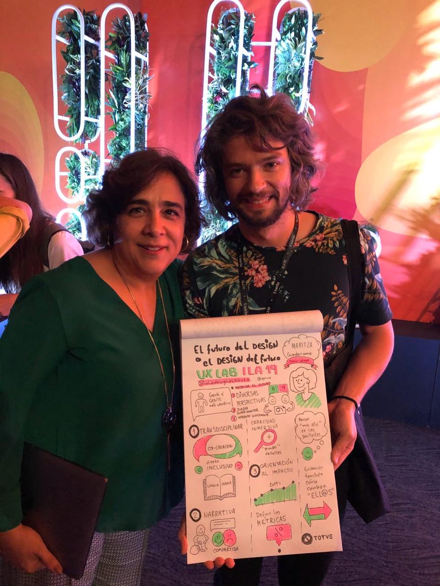 UXLabSP's tweet image. Além de muito aprendizado e troca de conhecimento, está rolando muita anotação visual dos panéis que estamos assistindo no @ILA19Medellin .
#UXLabFAZ #ILA2019